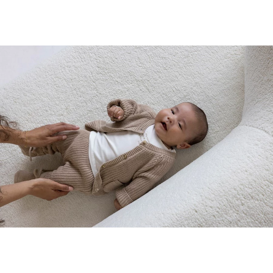 Feetje Strickhose The Magic is in You Taupe