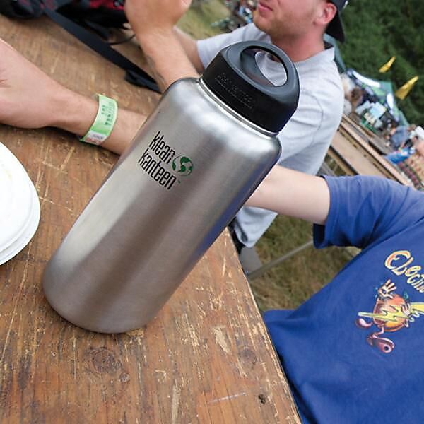 KLEAN KANTEEN - BOUTEILLE WIDE 40 OZ LOOP CAP