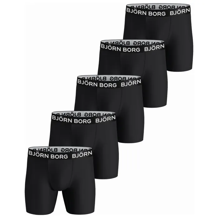 Bjorn Borg Björn Borg Performance Boxershorts Heren (5-pack)