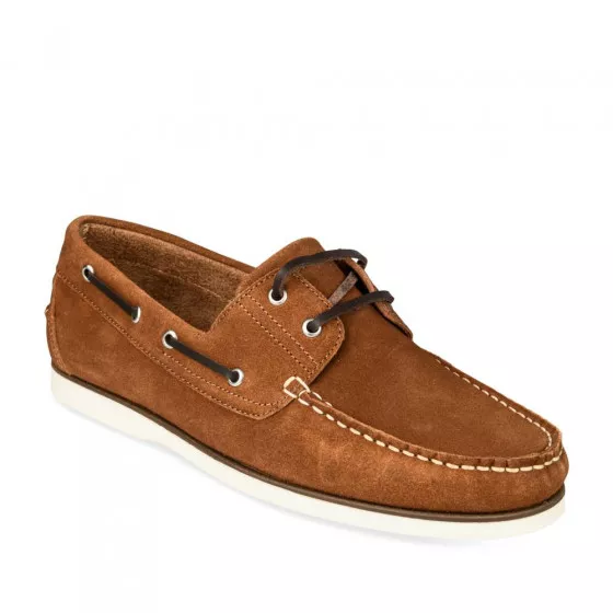 Chaussures bateau MARRON CAPE BOARD CUIR