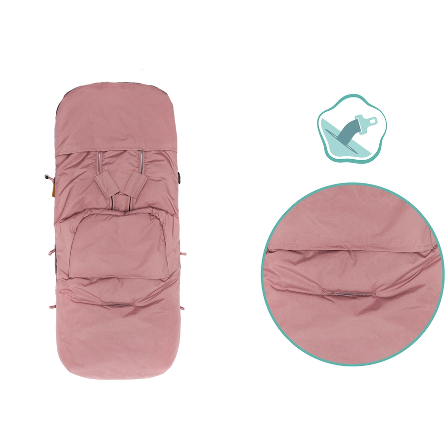 fillikid Winterfußsack Kinley rosé
