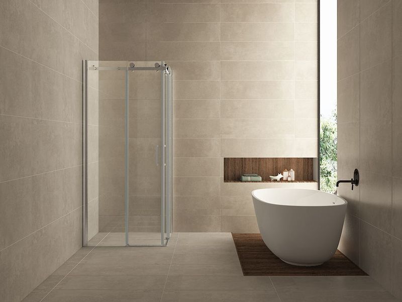 Mueller - Senny - Douchecabine - Chroom - 90x90cm - Hoekinstap - Anti-kalk