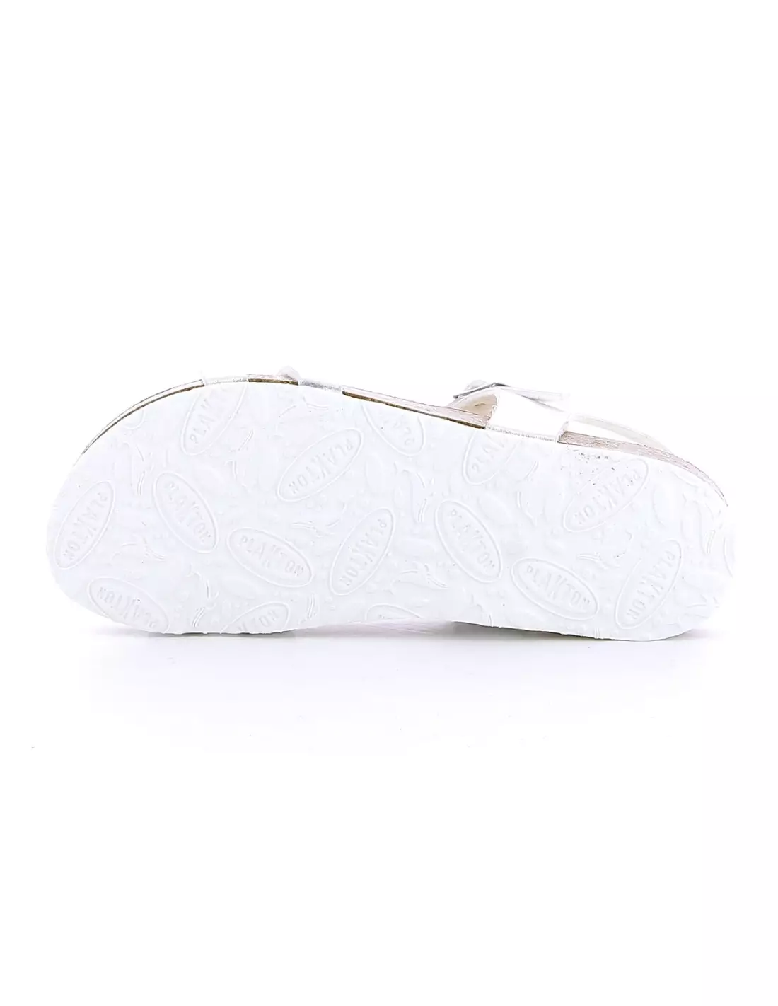 PLAKTON CROSS - Sandales & nu-pieds Argent
