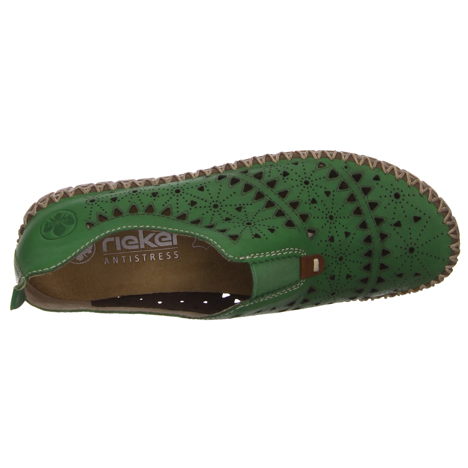 Rieker Slipper grün grün