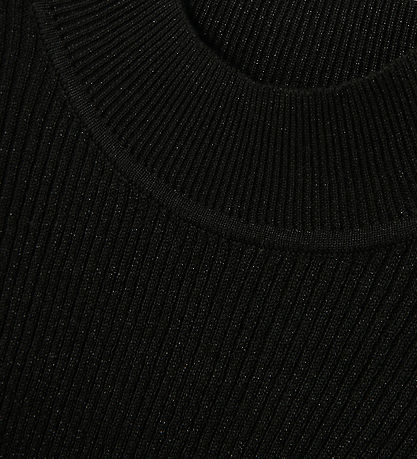 Name It Bluse - Strick - NkfRia - Black m. Glitter
