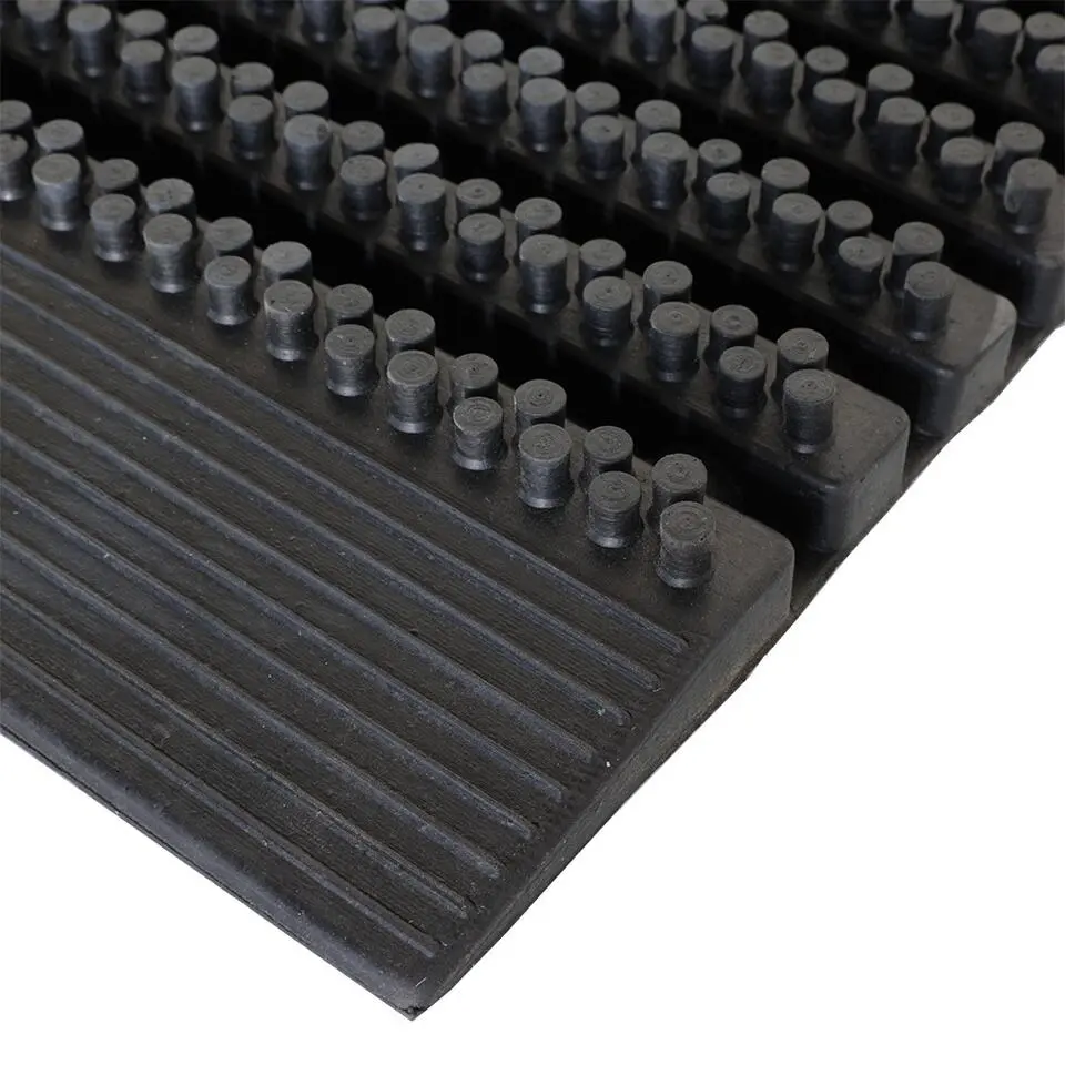 Borstelmat - Rubber - 61,5x91,5cm