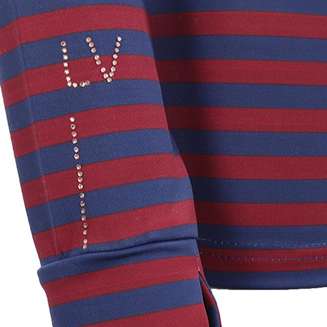 Trainingsshirt La Valencio LVWally Kids Donkerblauw-donkerrood