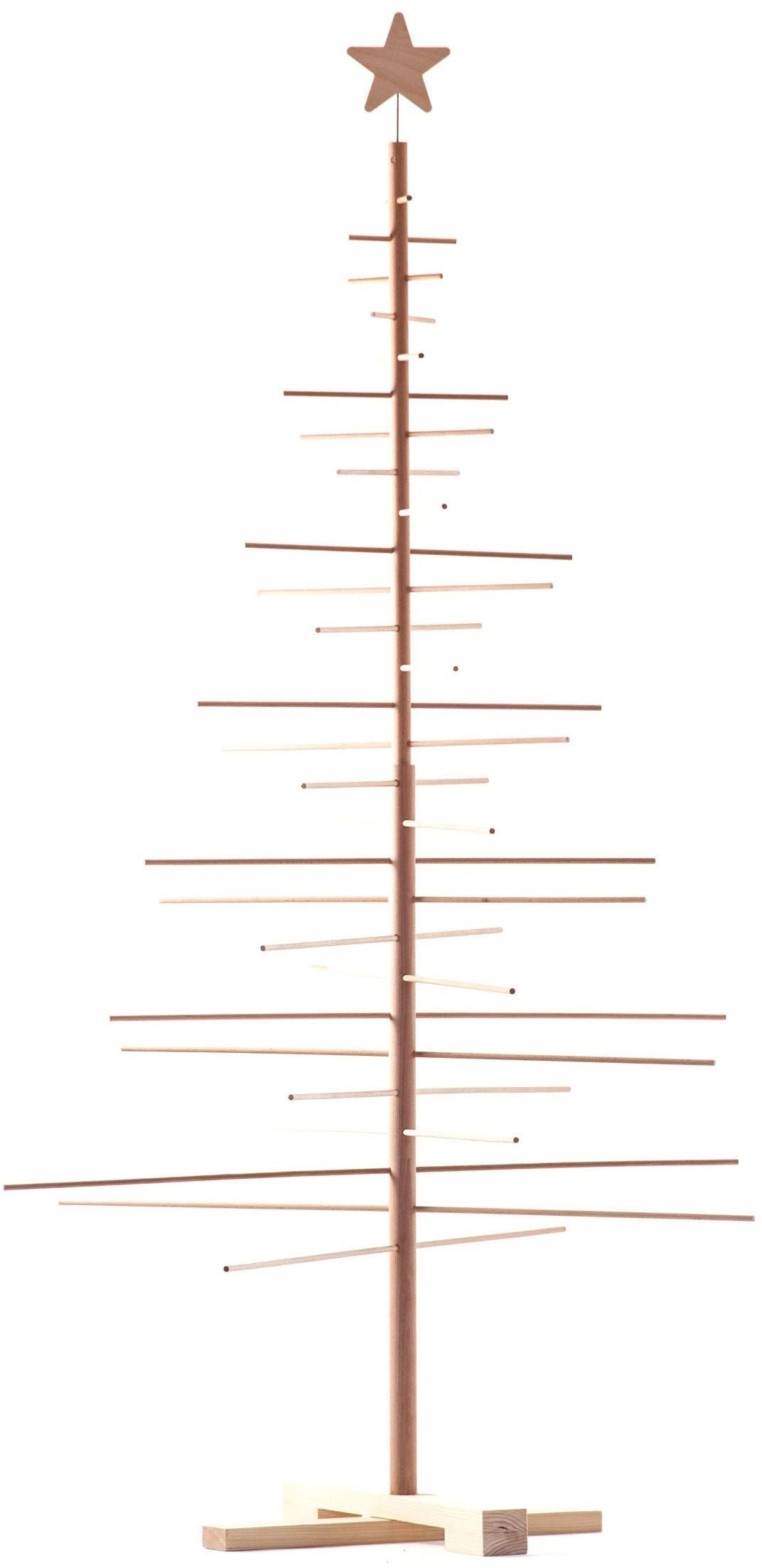 Krebs Glas Lauscha Dekobaum KGL03627, Weihnachtsdeko (1 St), Höhe 190