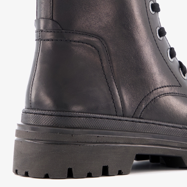 Hush Puppies leren dames veterboots