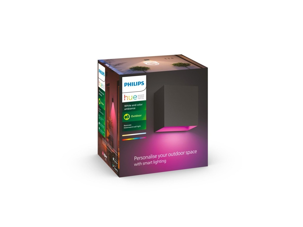 Philips Hue - 3x Downward Resonate Væglampe - Bundle