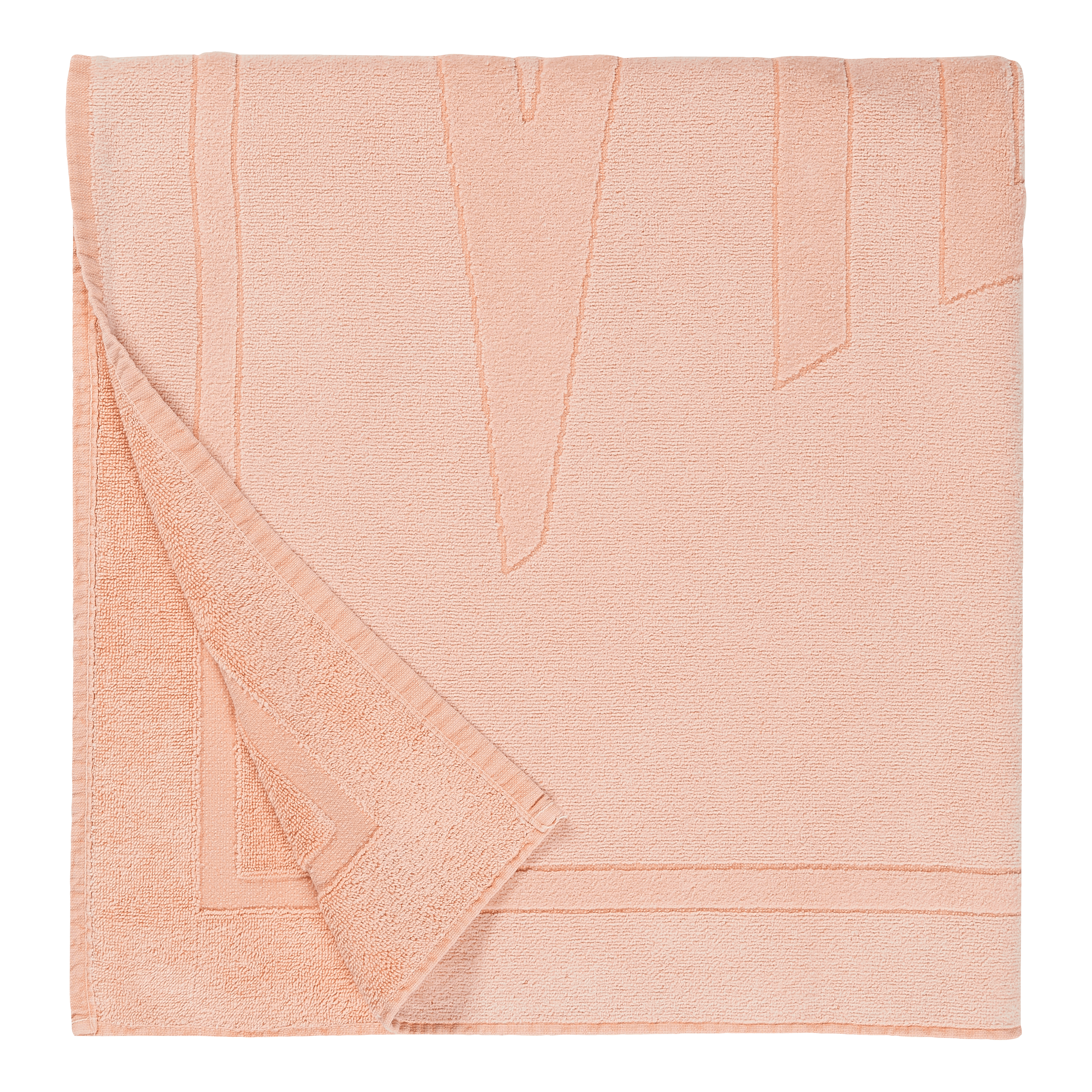 Serviette de Plage en Coton Uni Mineral