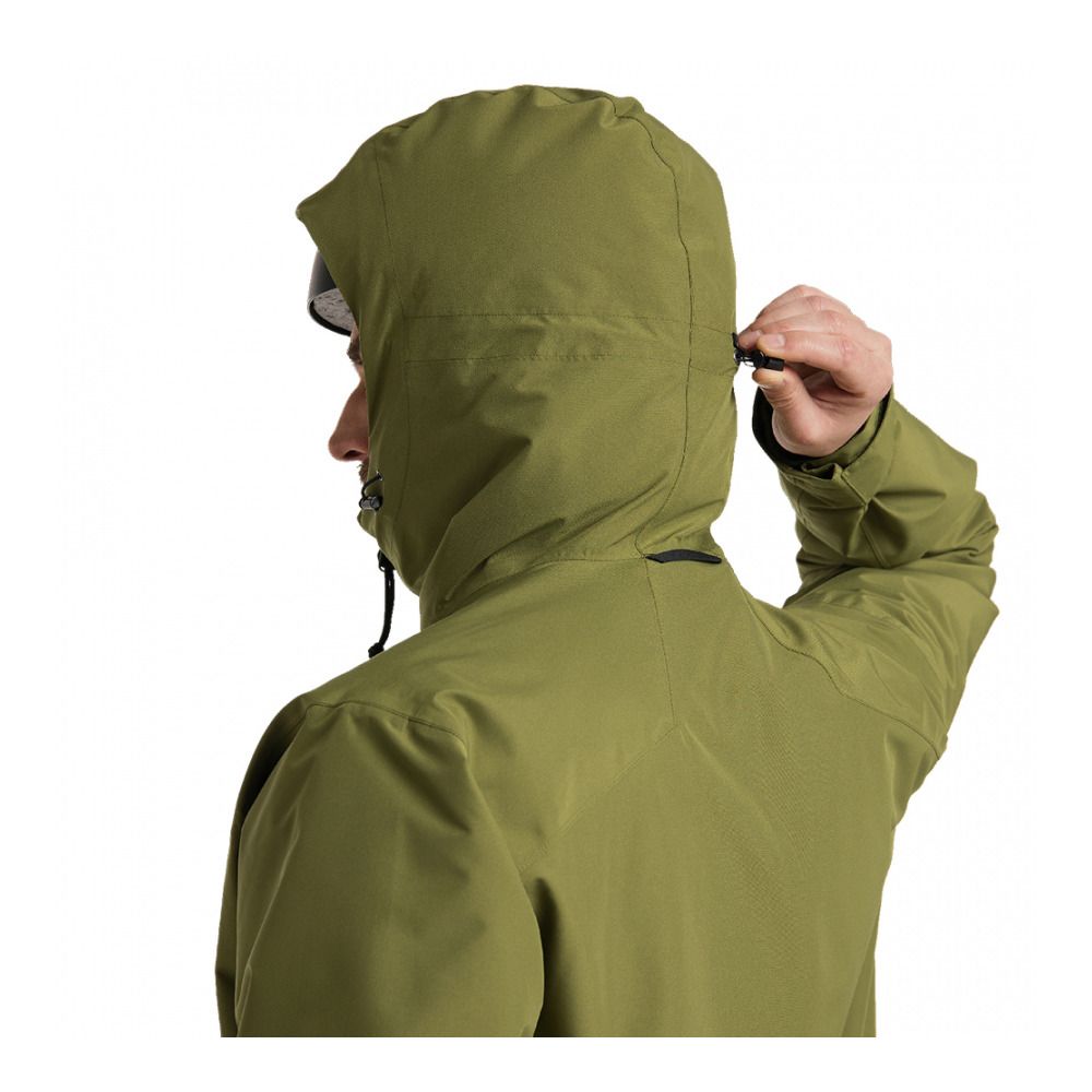 Haglöfs LUMI INSULATED - Veste ski Homme olive green