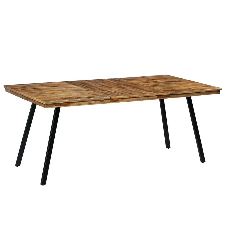 vidaXL - Eettafel - Bruin - Hout
