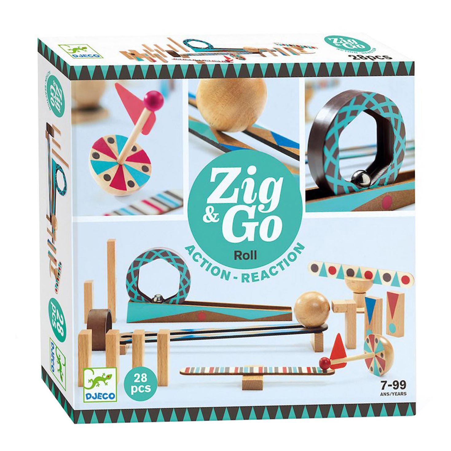 Djeco Zig & Go, 28dlg.
