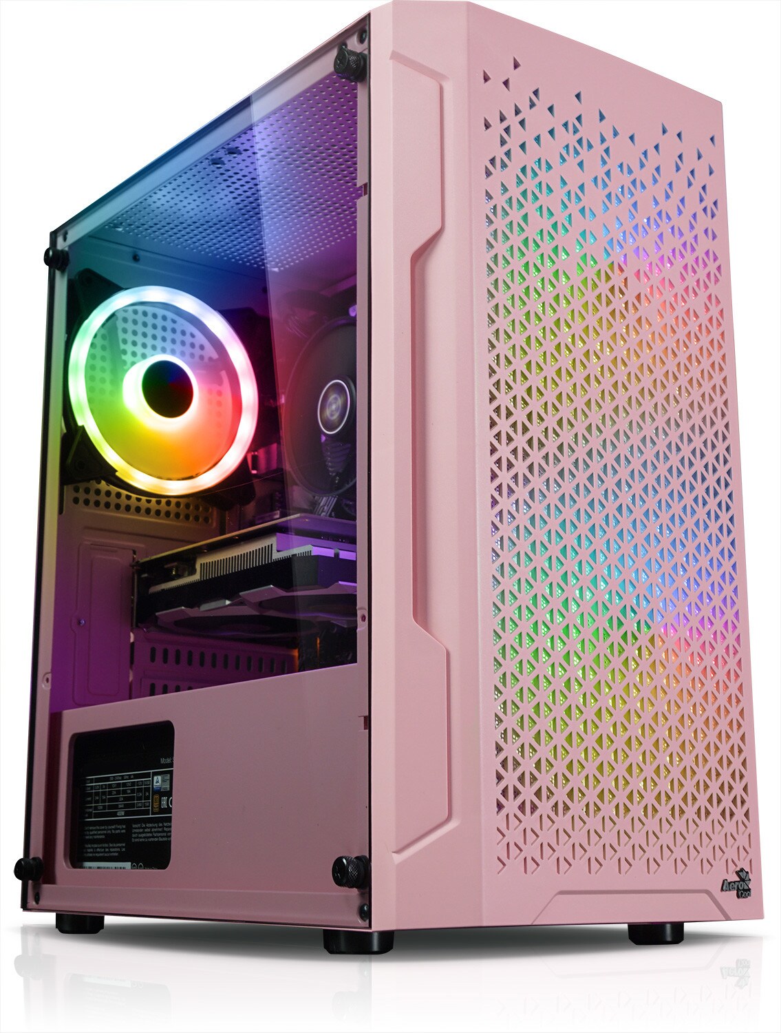 Gaming PC Zindarella V AMD Ryzen 5 5500, 32GB DDR4, NVIDIA RTX 4060 8 GB, 1TB SSD, WLAN, Windows 11