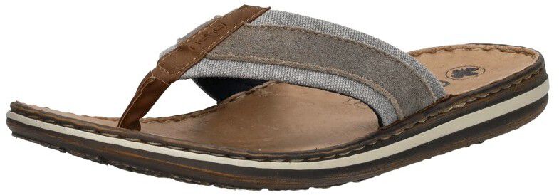 Rieker Teenslippers taupe