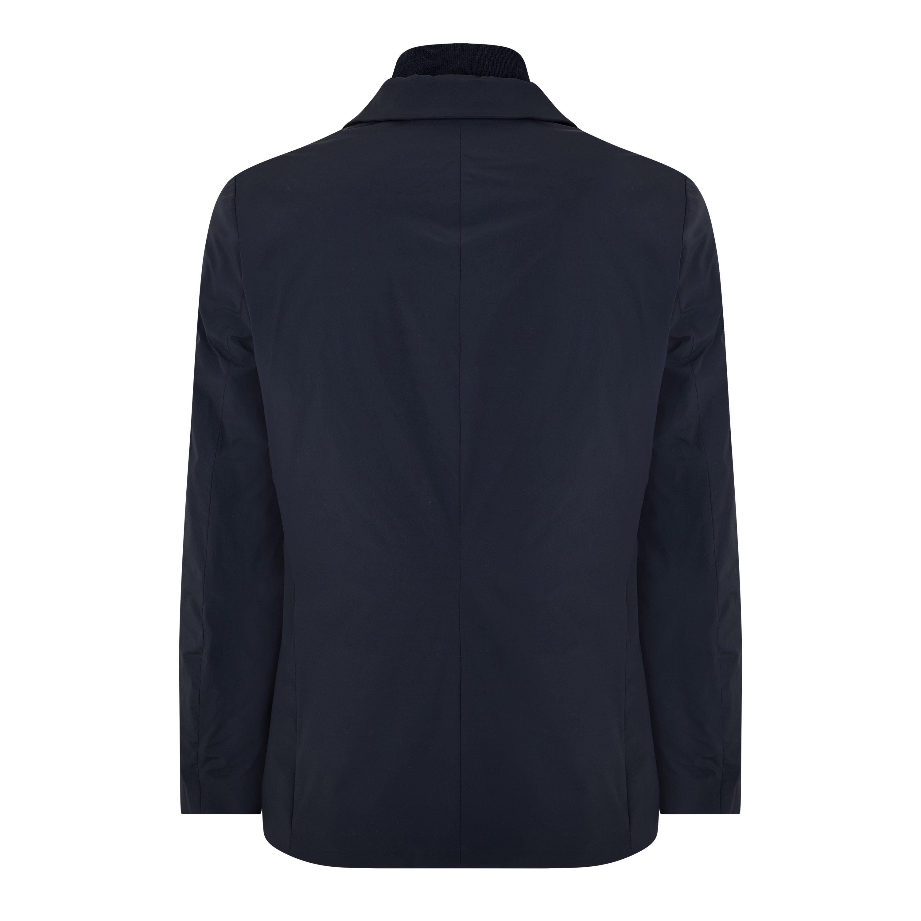 Emporio Armani Giacca Removable Hoodie Front Pockets Blazer