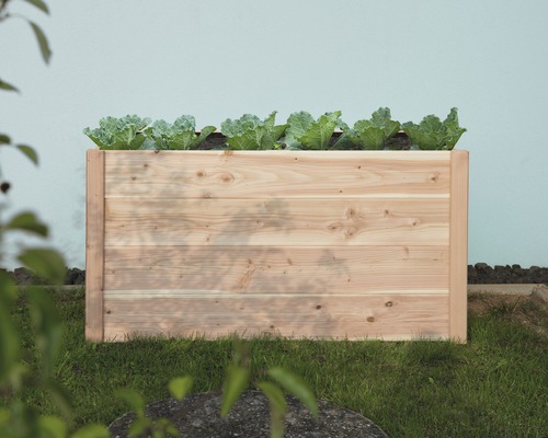 Klassieke verhoogde tuinbak Konsta, wanddikte 20 mm, 150x80x76 cm, Douglasspar