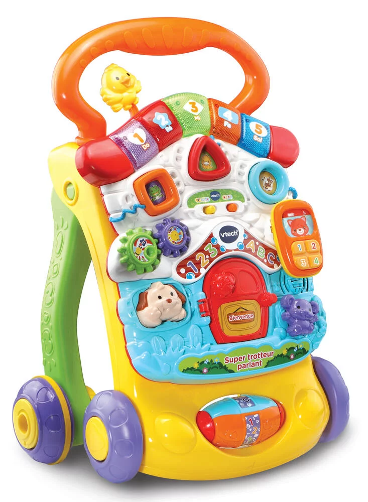 VTECH BABY - SUPER TROTTEUR PARLANT 2 EN 1 ORANGE