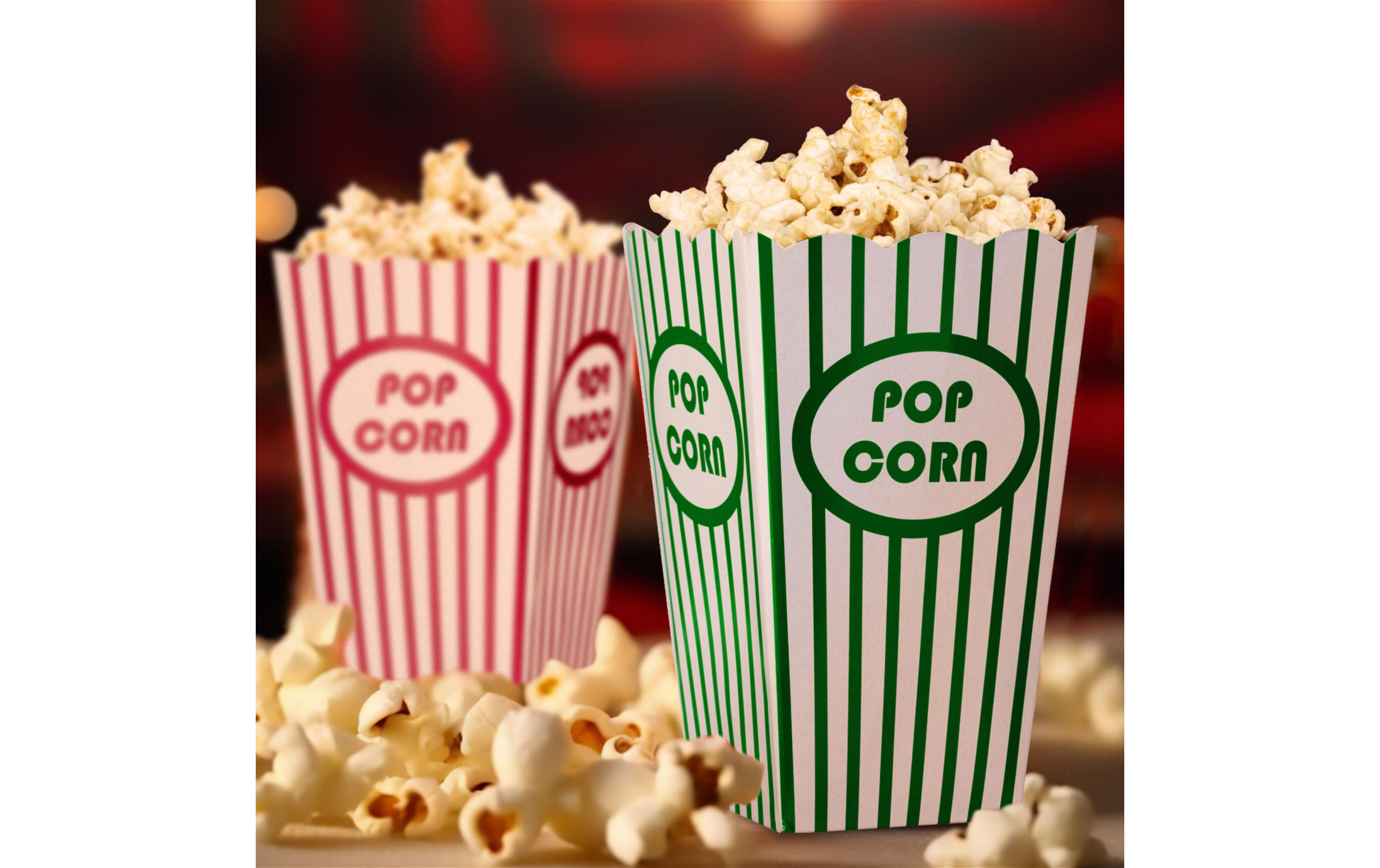 Fingerfood-Schale 5 Farben 50 StückPopcorntüten