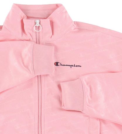 Champion Fashion Cardigan - Rosa m. Logos