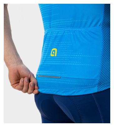 Maillot Manches Courtes Alé Turbo Bleu Clair