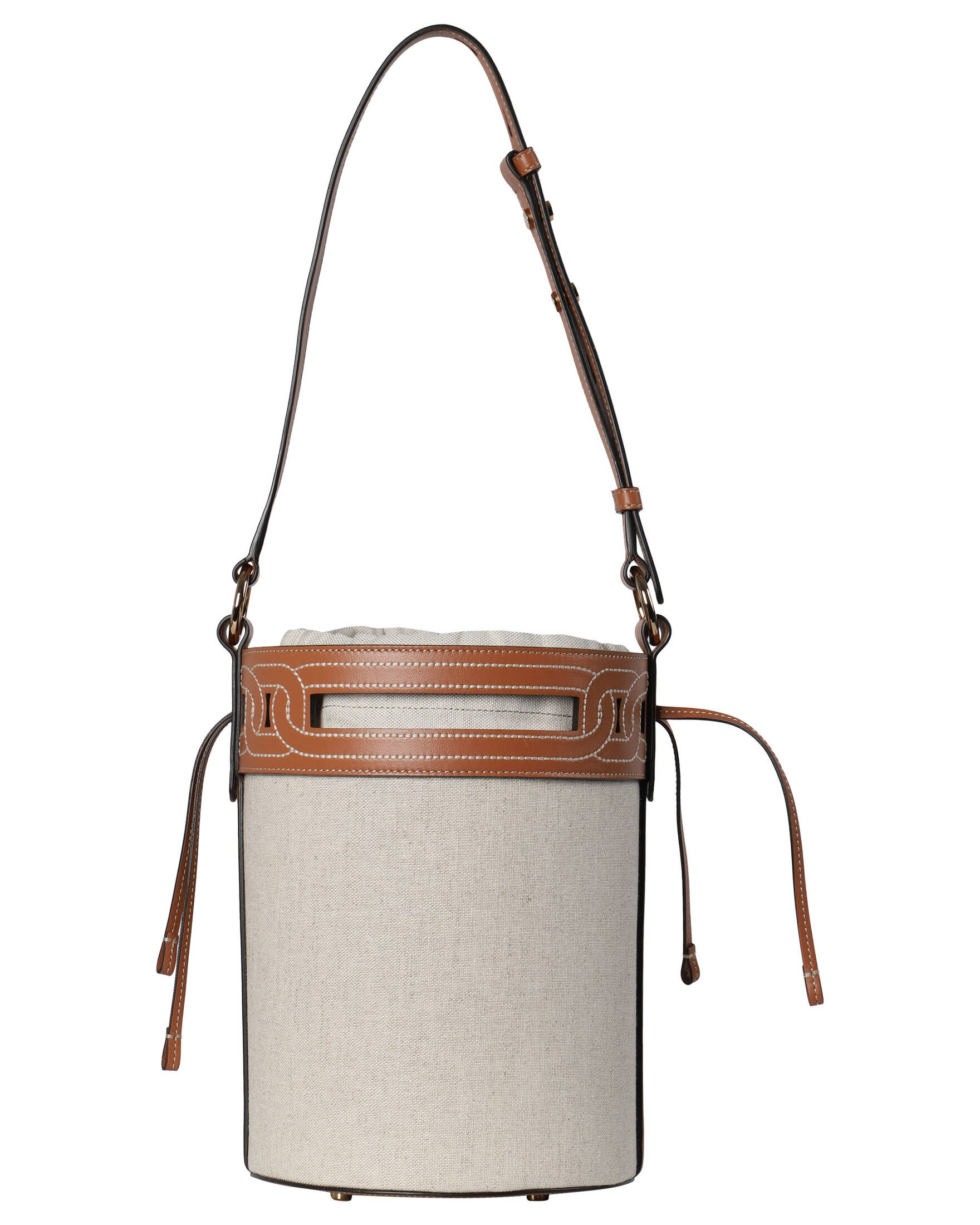 TOD´S| Damen Beuteltasche KATE aus Kalbsleder und Canvas
