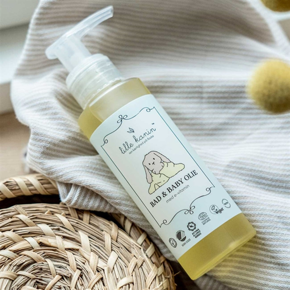 Bad & Baby Olie 100ml - Lille Kanin → Luksusbaby.dk