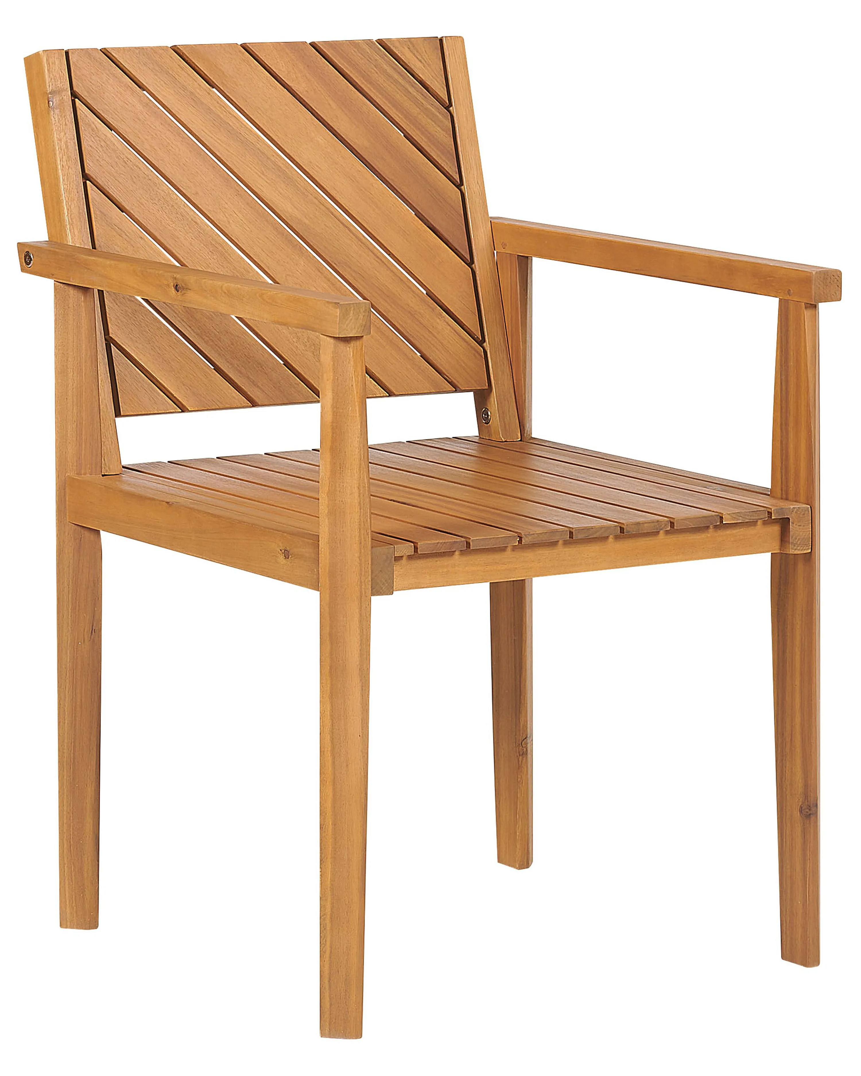 Set van 6 tuinstoelen BARATTI Acaciahout Bruin