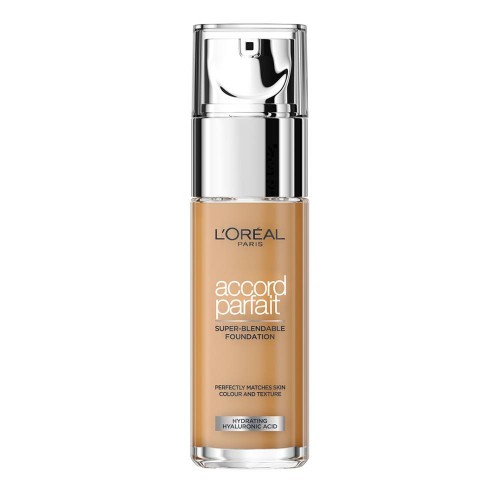 L'Oréal Accord Parfait com Ácido Hialurónico 6.5D/6.5W Golden Toffee 30ml