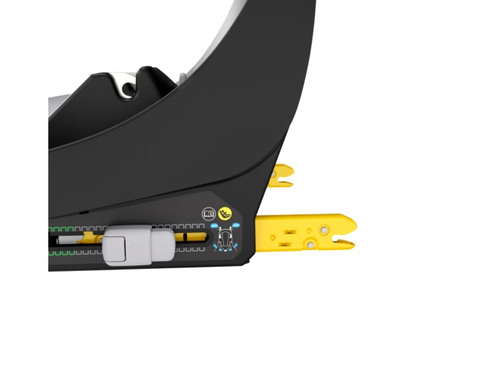 FamilyFix 360 0 - 4 Y  40 - 105 cm  0 - 17,4 kg    Intuitive Drehung mit nur einer Hand |    FlexiSpin-Drehung |    Rück- und vorwärts gerichtet ab der Geburt bis zu 4 Jahren |    Audiovisuelles Installationsfeedback |
