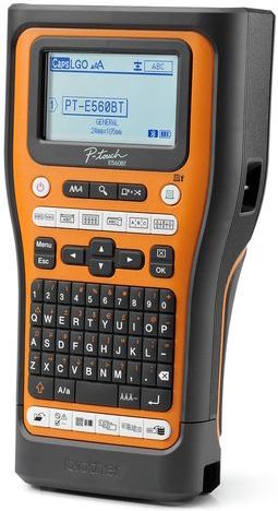 Brother PTE560BTVPQL1 labelprinter Thermo transfer 180 x 180 DPI 20 mm/sec Bedraad en draadloos HSE/TZe Bluetooth QWERTY