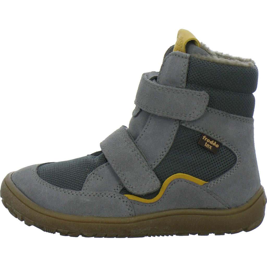Froddo Winterschuhe Jungen Barefoot Grau-kombi