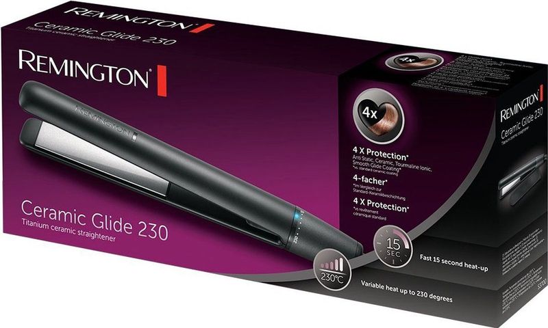 Remington - Ceramic Glide 230 - Stijltang - Zwart - Keramisch