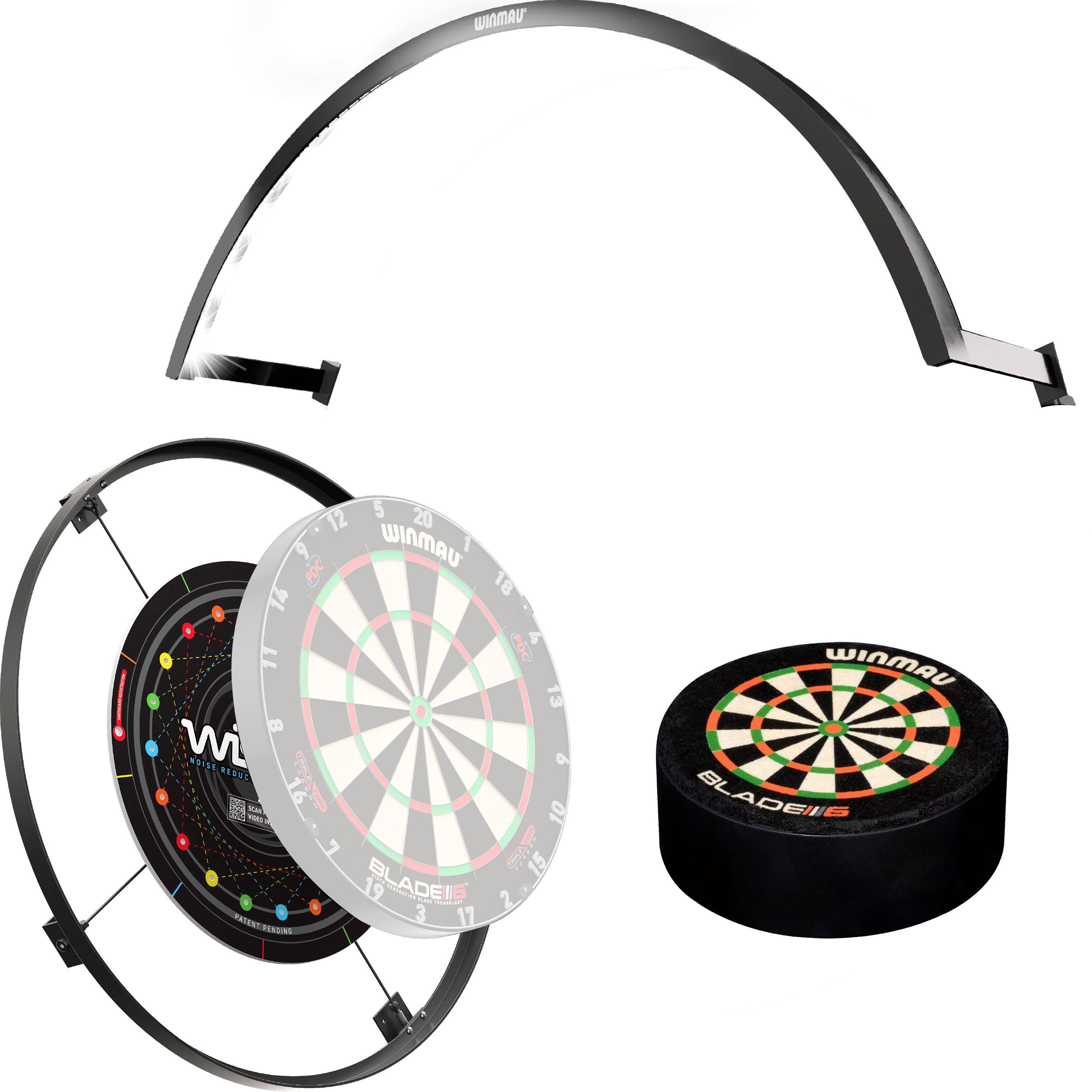 Winmau - Wispa Sound Reduction System Bundle