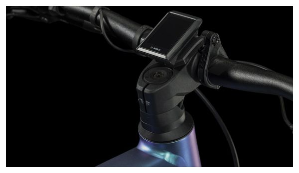 VTT Électrique Semi-Rigide Cube Reaction Hybrid Race 625 Shimano Deore/XT 12V 625 Wh 29'' Bleu Violet Switch