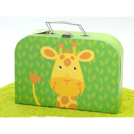 goki Koffer Giraffe oder Zebra, 2-fach sortiert