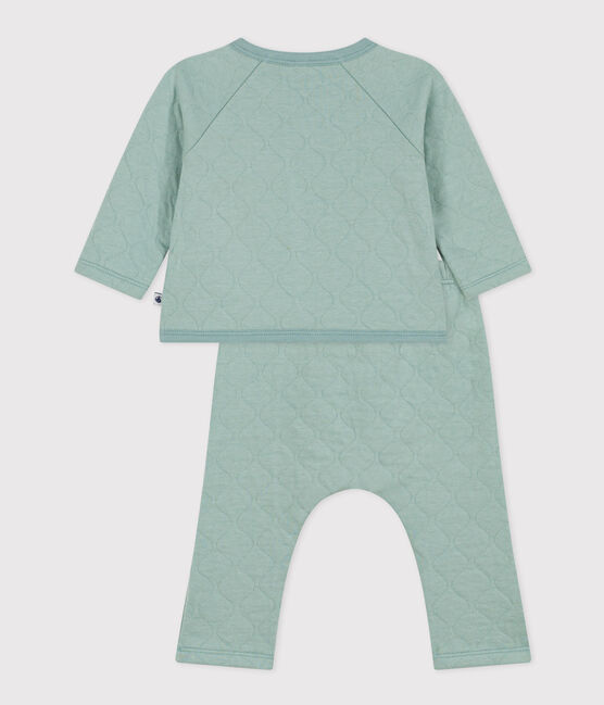 Ensemble en tubique matelassé bébé