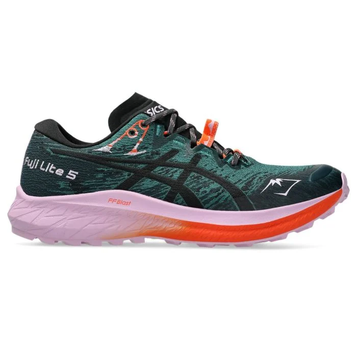 Asics Herre Trailsko Fuji Lite 5 Sort