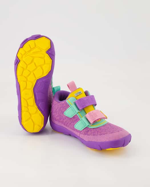 Affenzahn Knit Happy Halbschuhe in Lila