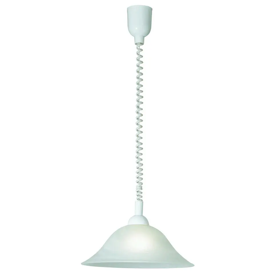 EDI light Albany Hanglamp - E27 - 35 cm - Wit
