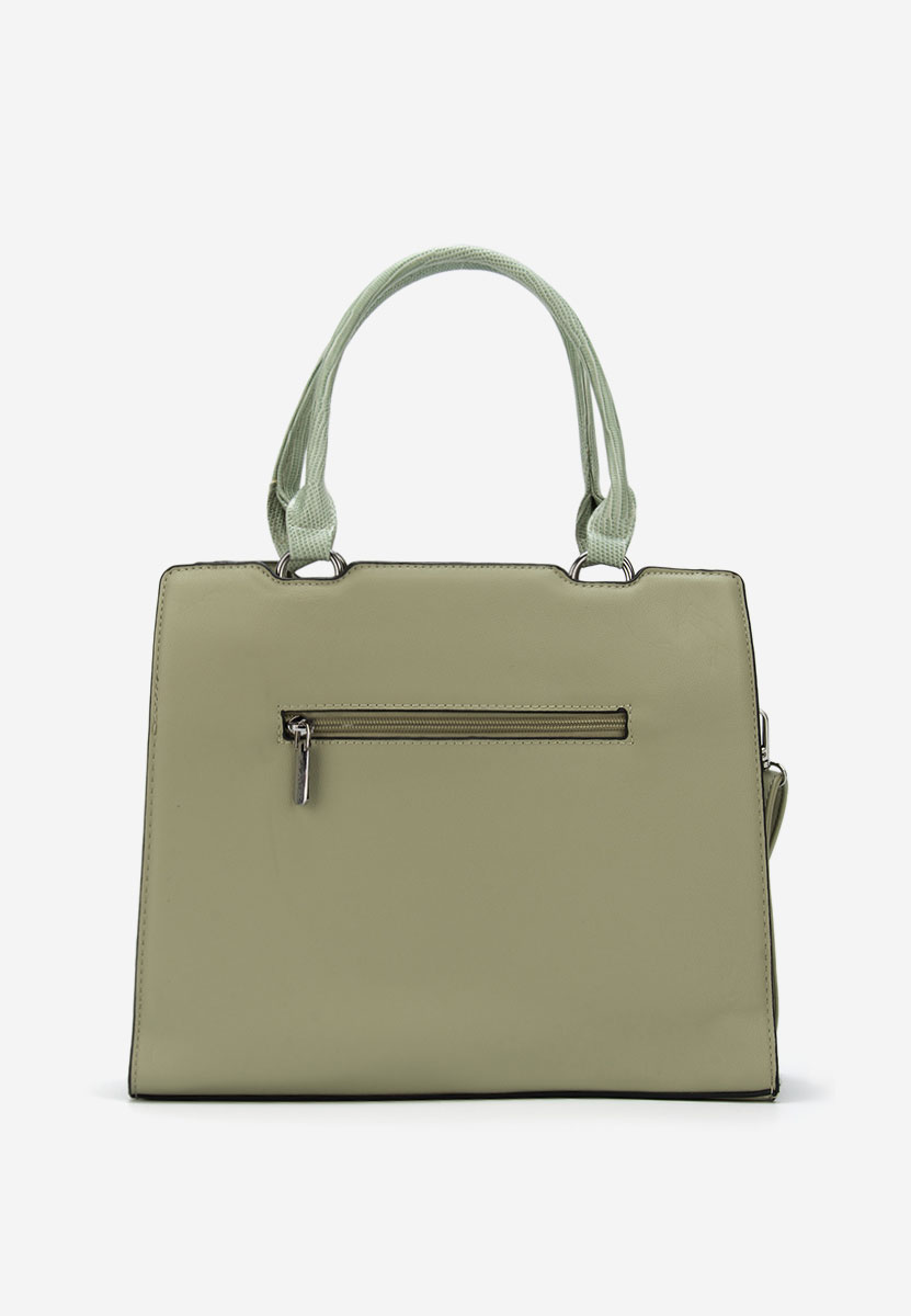 Sac à main vert Silvia Rosa 8174