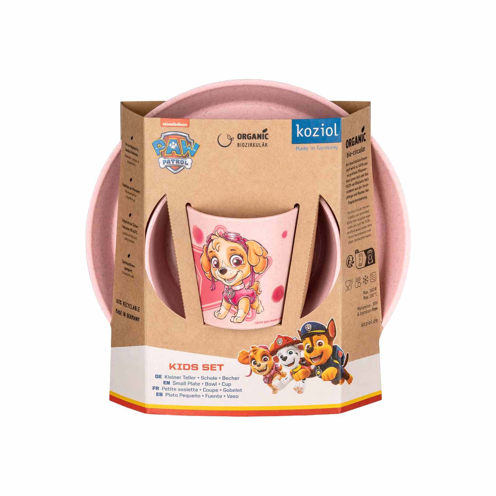 Koziol Kindergeschirrset Connect 3er Set