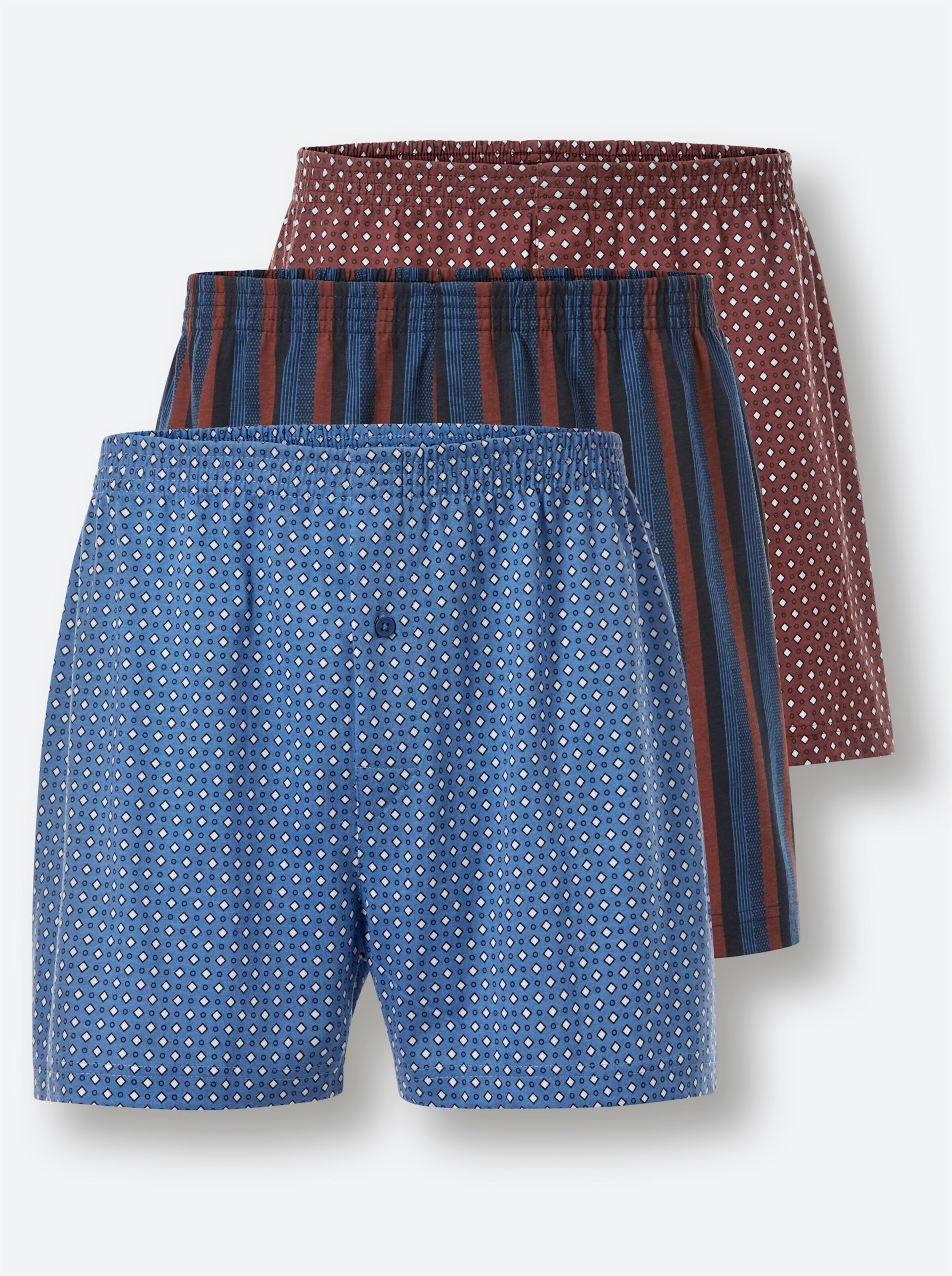 KINGsCLUB Boxershorts in sortiert