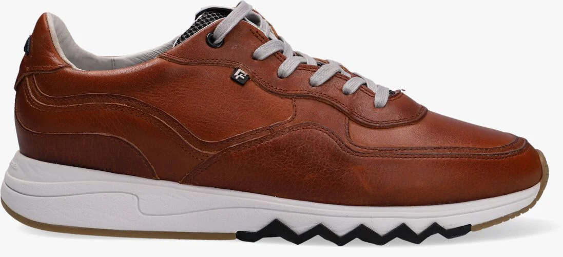 FLORIS VAN BOMMEL cognac floris van bommel lage sneakers sfm-10094