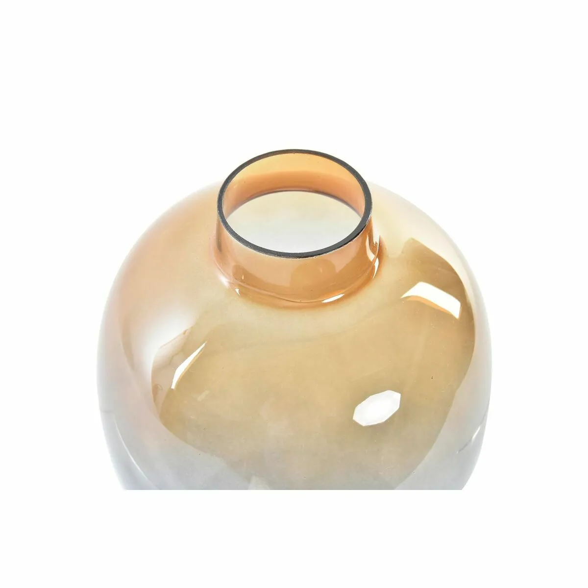 DKD Home Decor Vase Bicolore Verre