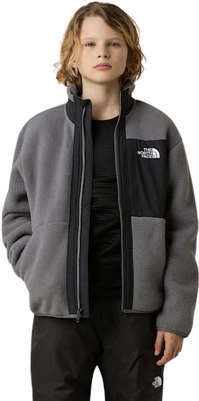 The North Face - Yumiori - Fleecejas - Smoked Pearl - Met Volledige Rits Voor Jongens