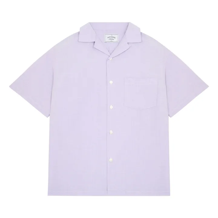Portuguese Flannel Chemisette Belavista Camp | Lavande