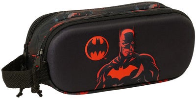 Batman 3D Dobbeltpennal, Svart