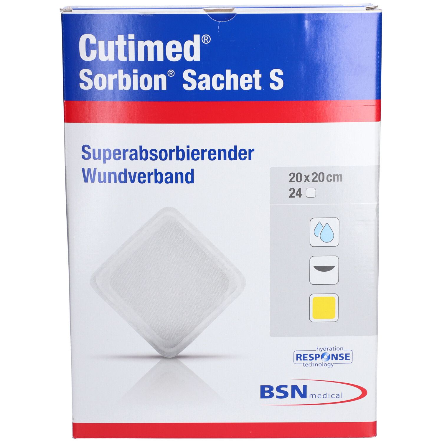 Cutimed® Sorbion Sachet S 20 cm x 20 cm
